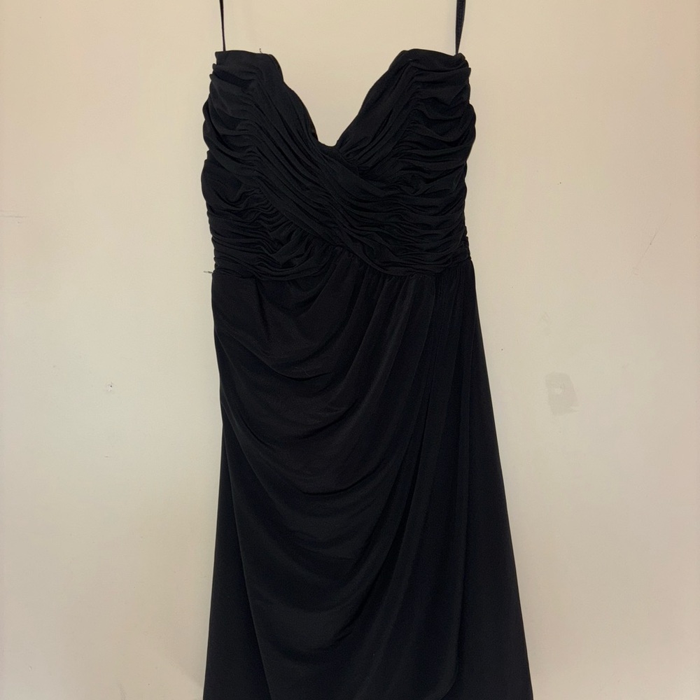 Victor Costa for Bergdorf Goodman Vintage Black Sleeveless Dress